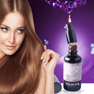 100% Pure Organic Argan Oil Morocco for hair care